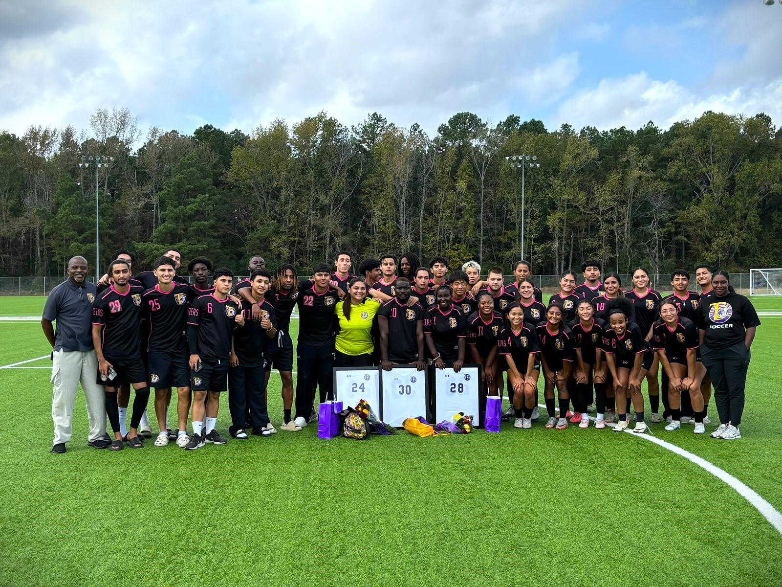 Texas College Soccer Celebrates Seniors